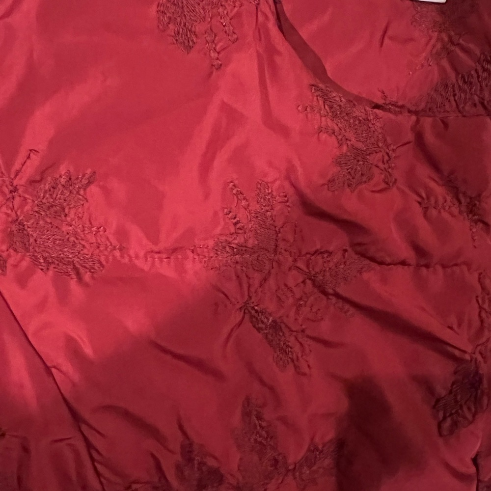 Coldwater creek red jacket coat size 18W - Picture 4 of 5